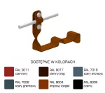 Uchwyt dach.prof.skr.Z-śr. WZÓR 18 H=10cm /LA/ TYP AN-28P/LA/