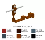 Uchwyt dach.prof.skr.Z-śr. WZÓR 23 H=10cm /LA/ TYP AN-28W/LA/