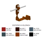 Uchwyt dach.prof.skr.Z-śr. WZÓR 32 H=10cm /LA/ TYP AN-29I/LA/