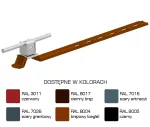 Uchwyt dachówkowy - uniwersalny EasyM TYP AN-22EM/LA/-N
