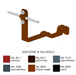 Uchwyt dach.prof.pros.Z-śr. WZÓR 34 H=10cm /LA/ TYP AN-26L/LA/-N
