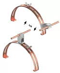 Uchwyt gąsiorowy rozsuwany EasyM wysoki /CU/ TYP AN-15EMH/CU/-N