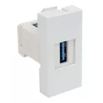 QD 45x22,5-USB - GNIAZDO USB -KOMPLET POJ.MODUŁ