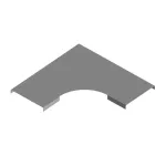 NIXVO 90X125 IX - pokrywa łuku 90° (1 szt.)