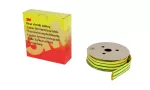 Rurka termokurczliwa cienkościenna 3M™ HSR, żółto-zielona, 3,2/1,8 mm, 11m/rolka
