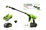 24 V myjka ciśnieniowa Greenworks G24PWK4 zestaw ładowarka + aku 4 Ah