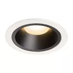 NUMINOS® DL L, wewnętrzna oprawa sufitowa wpuszczana LED, biała/czarna, 2700 K 20°