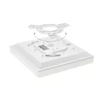 NYMPHEA ECO 2 18W NW 230V 120st IP44 IK10 260x260x60mm BIAŁY kwadrat.