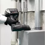 Zestaw Panasonic: wkrętarka EY1DD2, zakrętarka udarowa EY1PD1, 2x Akumulator 18V/5,0 Ah, ładowarka, systainer, 3 końcówki robocze