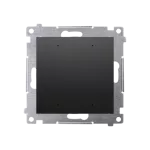 SIMON 54 GO WMDC-010MXP-049 Sterownik pojedynczy oświetleniowy z wbudowanym pomiarem energii, sterowany smartfonem [Wi-Fi] - SWITCH; 1x16 A, 230 V, (moduł); czarny mat