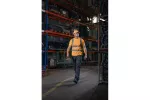 ROSSEL T-shirt ostrzegawczy poliestrowe pomarańczowy XL (54)