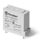 Przekaźnik miniaturowy 1 Z; 10A; 12V DC; PCB, 45.31.7.012.2310
