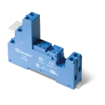 Gniazdo czarne do przekaźników serii 46.52; zaciski śrubowe