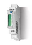 Licznik energii jednofazowy, wyjście impulsowe, Modbus RS485, elektroniczny podświetlany wyświetlacz LCD do 40A, MID