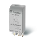 Moduł LED + dioda gaszeniowa 110...220V DC, 99.02.9.220.99