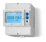 Licznik energii półpośredni serii 7E. Trójfazowy, dwa wyjścia impulsowe, port komunikacyjny IR, M-Bus, podświetlany wyświetlacz LCD do 50 000A z przekładnikiem. MID, dwie taryfy
