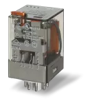 Przekaźnik przemysłowy serii 60: 2 P; 10 A; wykonanie prądowe n.d., 60.12.4.202.0040PAS