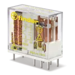 Przekaźnik miniaturowy z mechanicznie sprzężonymi zestykami serii 50: 2 P; 8 A; 12 V DC, 50.12.9.012.1000PAC