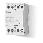 Stycznik instalacyjny serii 22: 3 Z + 1 R; 63 A; 120 V AC/DC