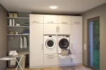 Plafoniera ATRIA SHINE LED Backlight z czujnikiem 16W okrągła 293mm 1600lm 4000K IP44 230V biały / tworzywo sztuczne