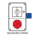 ROZDZIELNICA;0-1(32A, 3P+N ROZŁĄCZNY);5X32A;1X3X16A(BEZP.10A);INA=32A