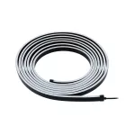 Kompletny zestaw taśma Black Neon LED RGB+12W 24VA 5V DC 5M IP20 czarny / tworzywo sztuczne