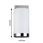 Reflektor na szynoprzewód URail TUBE DIM GU10 max.10W 230V biały RAL9003 / metal