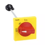 SM1X18200R Pokrętło do wersji ze sprzęgłem IP65 (4X) do SM1R..., czerwono/żółte z trzpieniem o długości 200mm