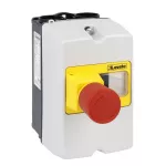SM1Z1702P Obudowa do montażu powierzchniowego IP65 (4X) do SM1P..., szerokość 80mm. Z przyciskiem awaryjnego zatrzymania