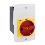 SM1Z1725R Obudowa wpuszczana IP65 (4X) do SM1R... z pokrętłem żółto/czerwonym. Szerokość 87mm