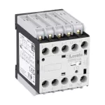 11BGP0910A110 Stycznik 3 polowy, 9A w AC3, wbudowany zestyk 1NO, 110VAC 50/60Hz, do PCB, montaż od tyłu