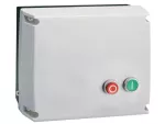 M3PA70 Obudowa do rozruszników gwiazda-trójkąt, w komplecie przyciski Start i Stop/Reset, metalowa płyta montażowa i szyna DIN 35mm (IEC/EN 60715): 16 do 60A
