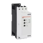 ADXNB025 Softstart typu ADXNB..., 11kW (400V), wersja podstawowa, wbudowany przekaźnik bypass. Zasilanie pomocnicze 100...240VAC. Znamionowe napięcie pracy 208...600VAC, 25A