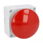 LP9S11R Duży przycisk ręczny i nożny. Z samopowrotem, Ø90mm, czerwony, zestyki: 1NO+1NC