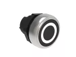 LPCB1102 Plastikowy przycisk Ø22mm serii Platinum, kryty, samoczynny powrót, z symbolem, 0 / Czarny