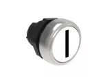 LPCB1118 Plastikowy przycisk Ø22mm serii Platinum, kryty, samoczynny powrót, z symbolem, I / Biały