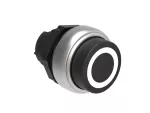 LPCB2102 Plastikowy przycisk Ø22mm serii Platinum, wystający, samoczynny powrót, z symbolem, 0 / Czarny