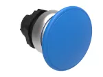 LPCB6146 Plastikowy przycisk Ø22mm serii Platinum, grzybkowy, samoczynny powrót, Ø40mm. Niebieski