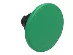 LPCB6163 Plastikowy przycisk Ø22mm serii Platinum, grzybkowy, samoczynny powrót, Ø60mm. Zielony