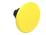 LPCB6165 Plastikowy przycisk Ø22mm serii Platinum, grzybkowy, samoczynny powrót, Ø60mm. Żółty