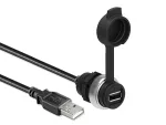 LPCD01L100 Interfejs USB (3.0), typ połączenia A-A, w komplecie kabel dł. 1m