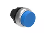 LPCQ206 Plastikowy przycisk Ø22mm serii Platinum, wystający, dwustanowy. Niebieski