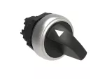 LPCS121 Plastikowy przełącznik Ø22mm serii Platinum, pokrętło krótkie, 2 pozycje, 0 < 1