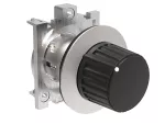 LPFS432 Metalowy przełącznik płaski Ø30mm serii Platinum, obrotowy, 3 pozycje, 1 > 0 - 2
