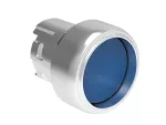 LPSB306 Metalowy przycisk Ø22mm serii Platinum, osłonięty, samoczynny powrót. Niebieski