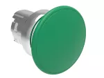 LPSB6143 Metalowy przycisk Ø22mm serii Platinum, grzybkowy, samoczynny powrót, Ø40mm. Zielony