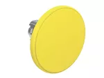 LPSB6165 Metalowy przycisk Ø22mm serii Platinum, grzybkowy, samoczynny powrót, Ø60mm. Żółty
