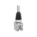 LPSJ200 Metalowy joystick Ø22mm serii Platinum, bez blokady mechanicznej, w komplecie zestyki 2NO, działanie niestabilne