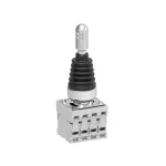 LPSJ400 Metalowy joystick Ø22mm serii Platinum, bez blokady mechanicznej, w komplecie zestyki 4NO, działanie niestabilne
