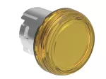 LPSL5 Metalowa głowica lampki Ø22mm serii Platinum, żółta, bez adaptera montażowego